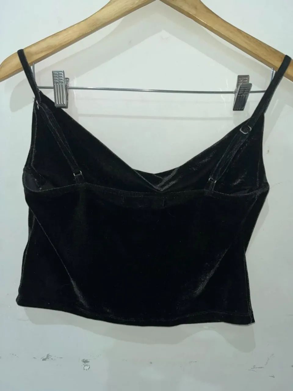 Conjunto de Veludo Preto C&A - Foto 2