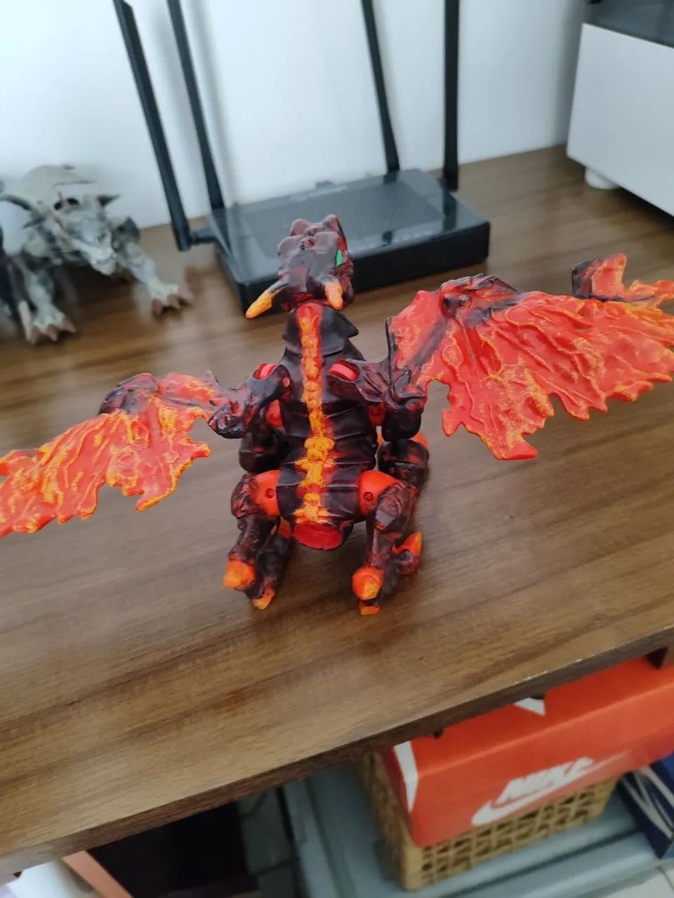 Dragão mega bloks fire ice - Foto 2