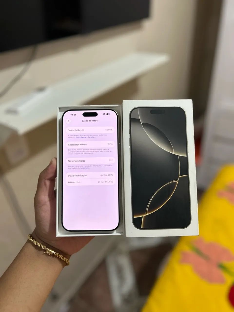 iPhone 16 pro Max 256GB zero na caixa original  - Foto 2