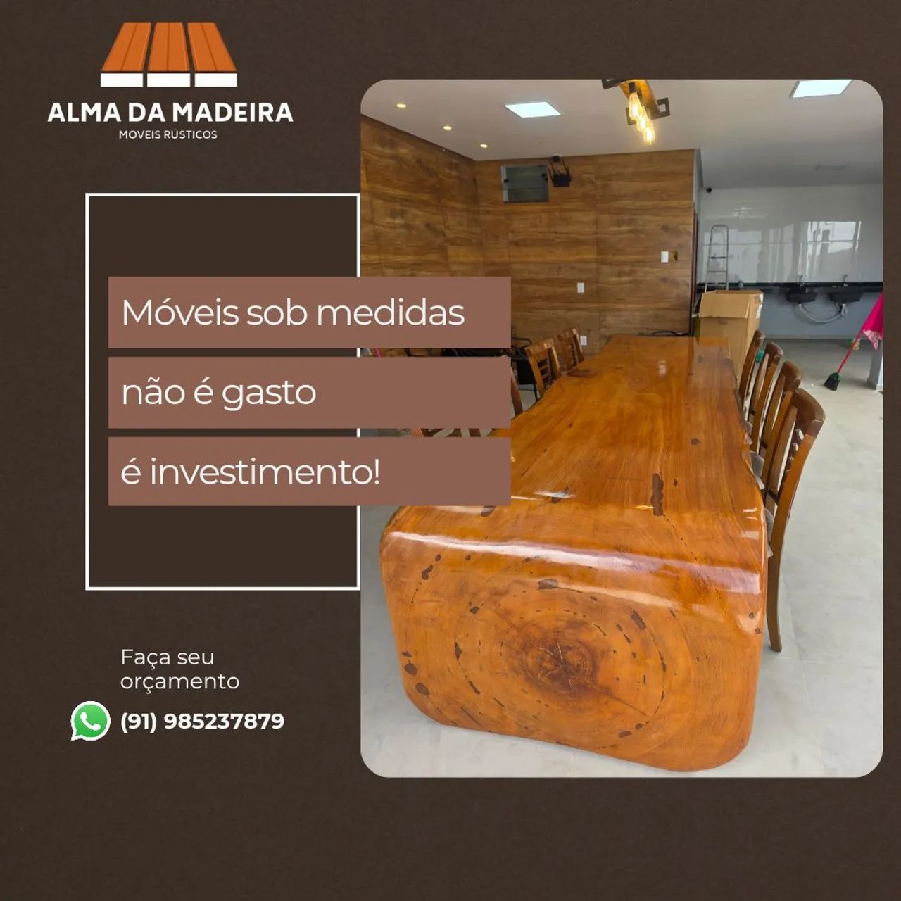Alma da madeira ? MÓVEIS RÚSTICOS 