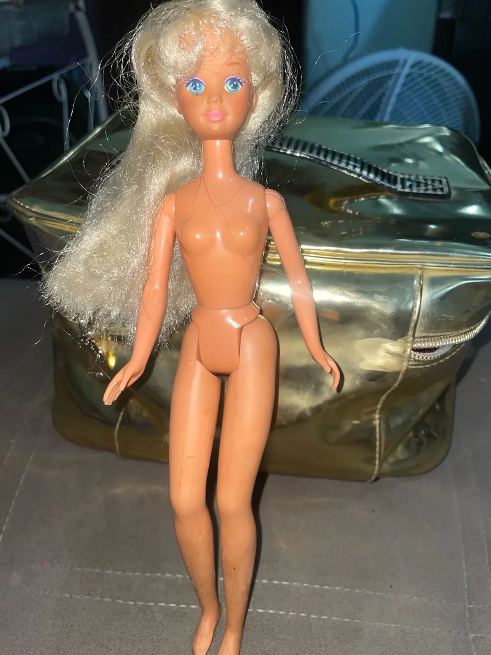 Boneca antiga skipper irmã da barbie leia sobre envios - Foto 4