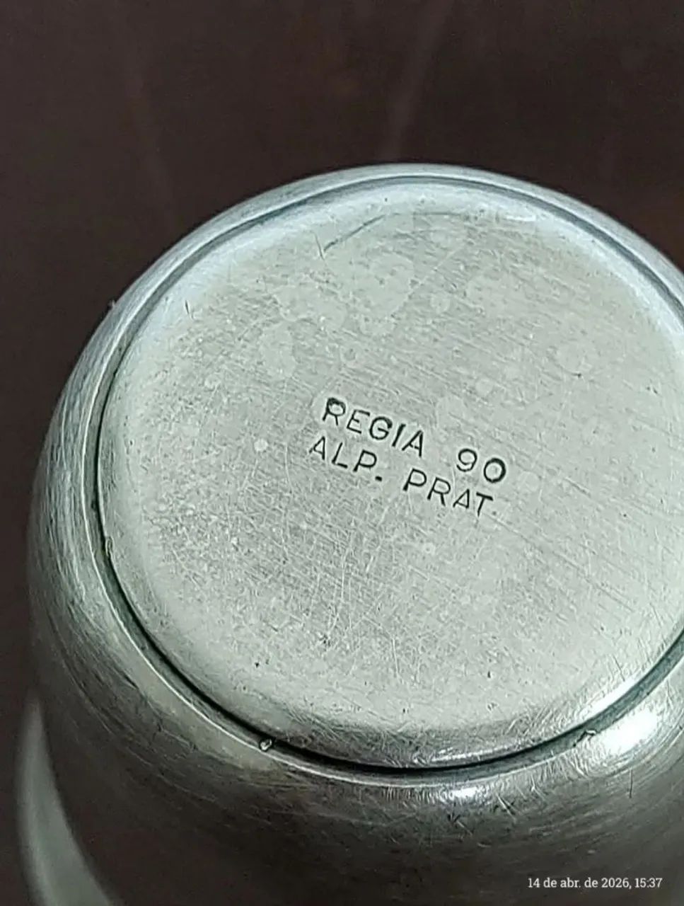 Medidor antigo em prata 90 marca régia  - Foto 5