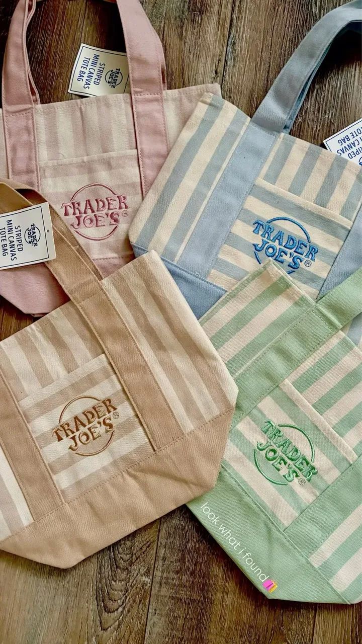 Bolsa Trader Joe?s Mini Canvas - Foto 3