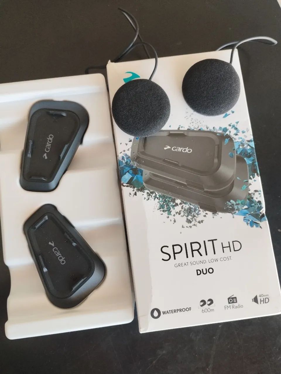 Intercomunicador Cardo Spirit HD 