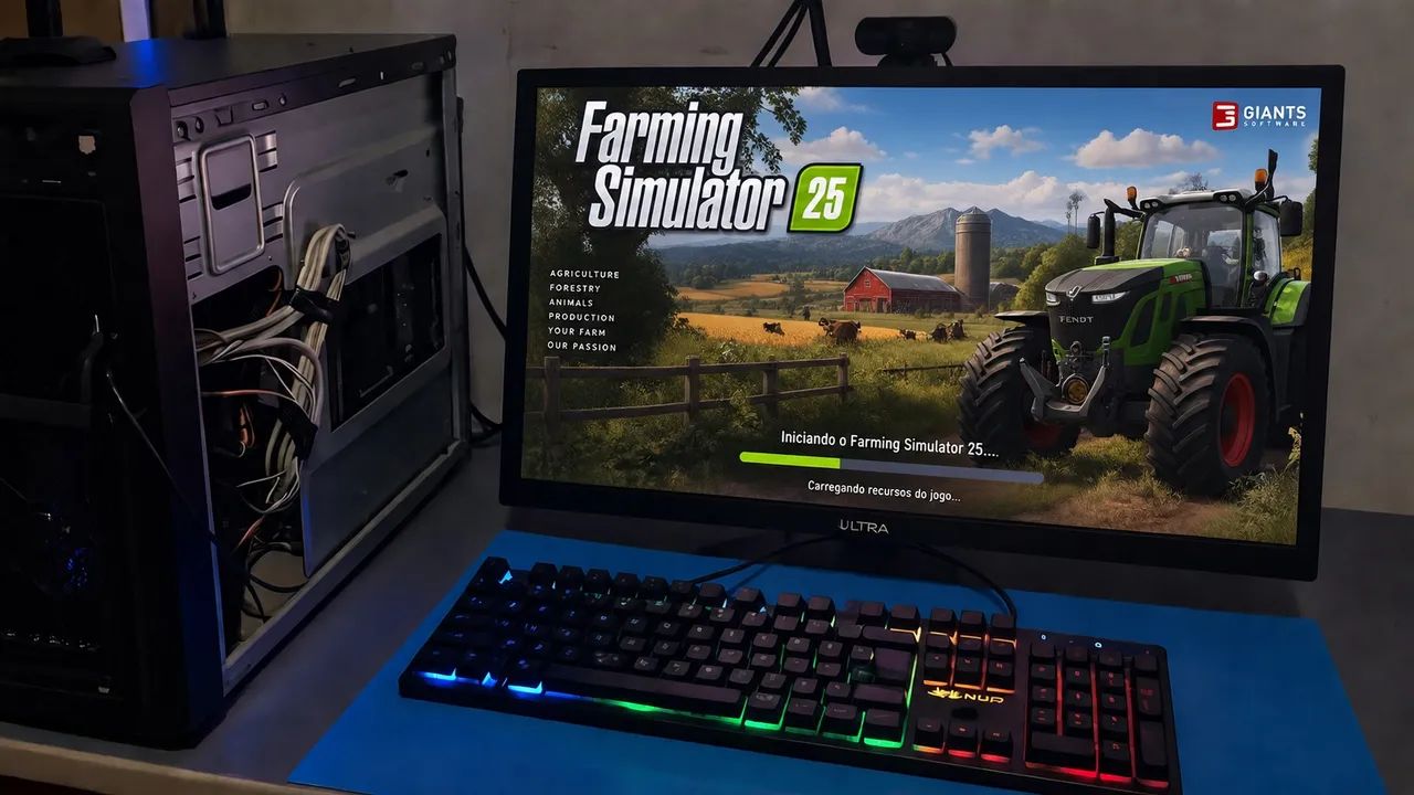 PC Gamer Simples e Potente - Intel Core i3 | RX 580 8GB | 8GB RAM
