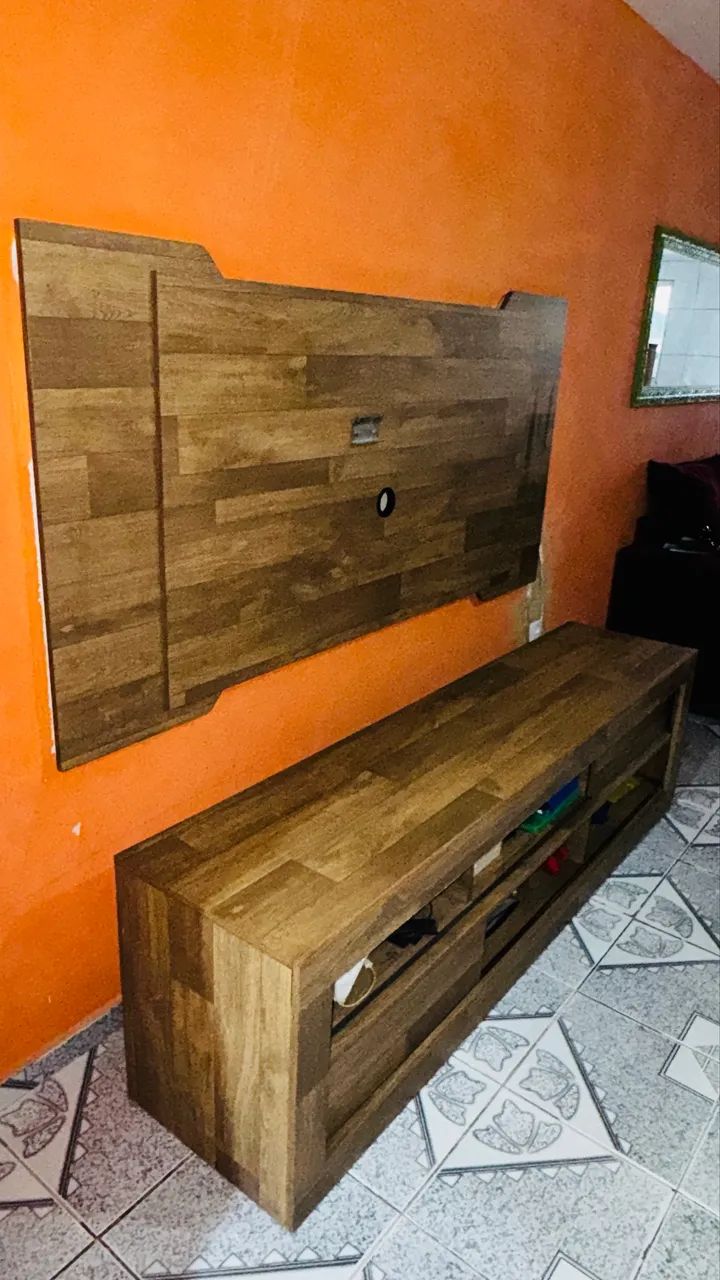 Rack com painel para TV  - Foto 2
