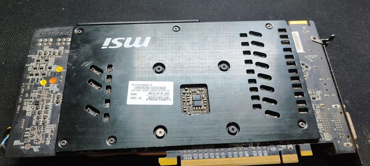 Placa de vídeo MSI R9 270x raridade - Foto 2