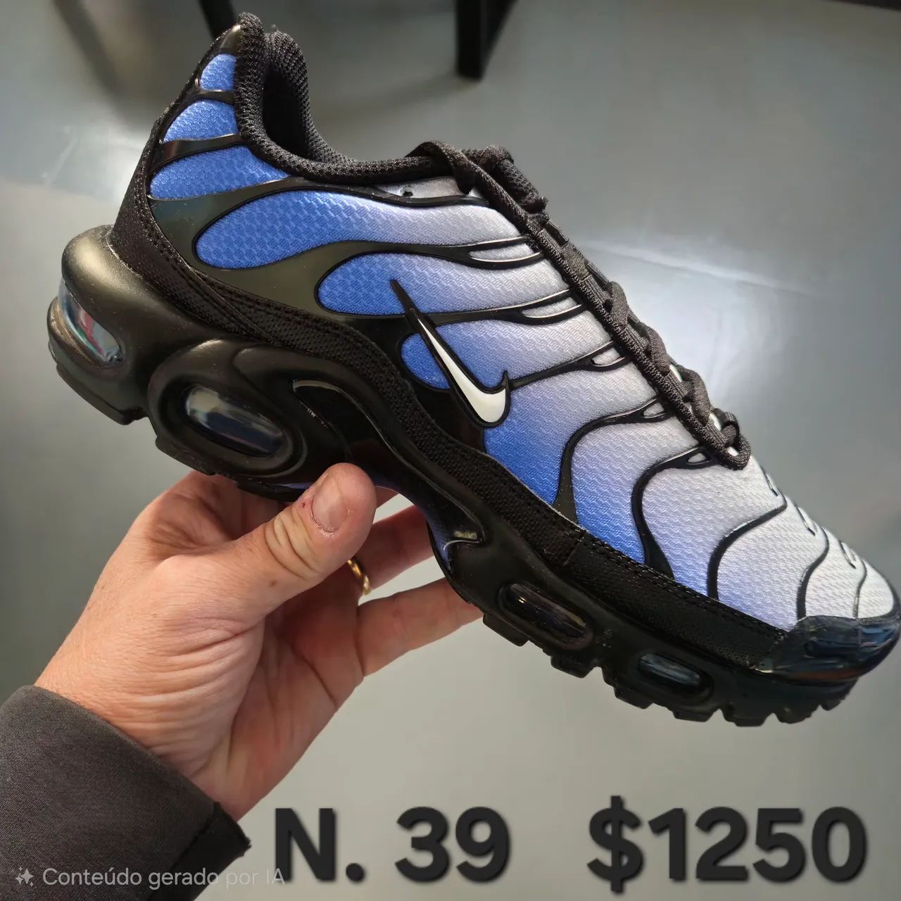 Air max plus tn n. 39 original na caixa com tag