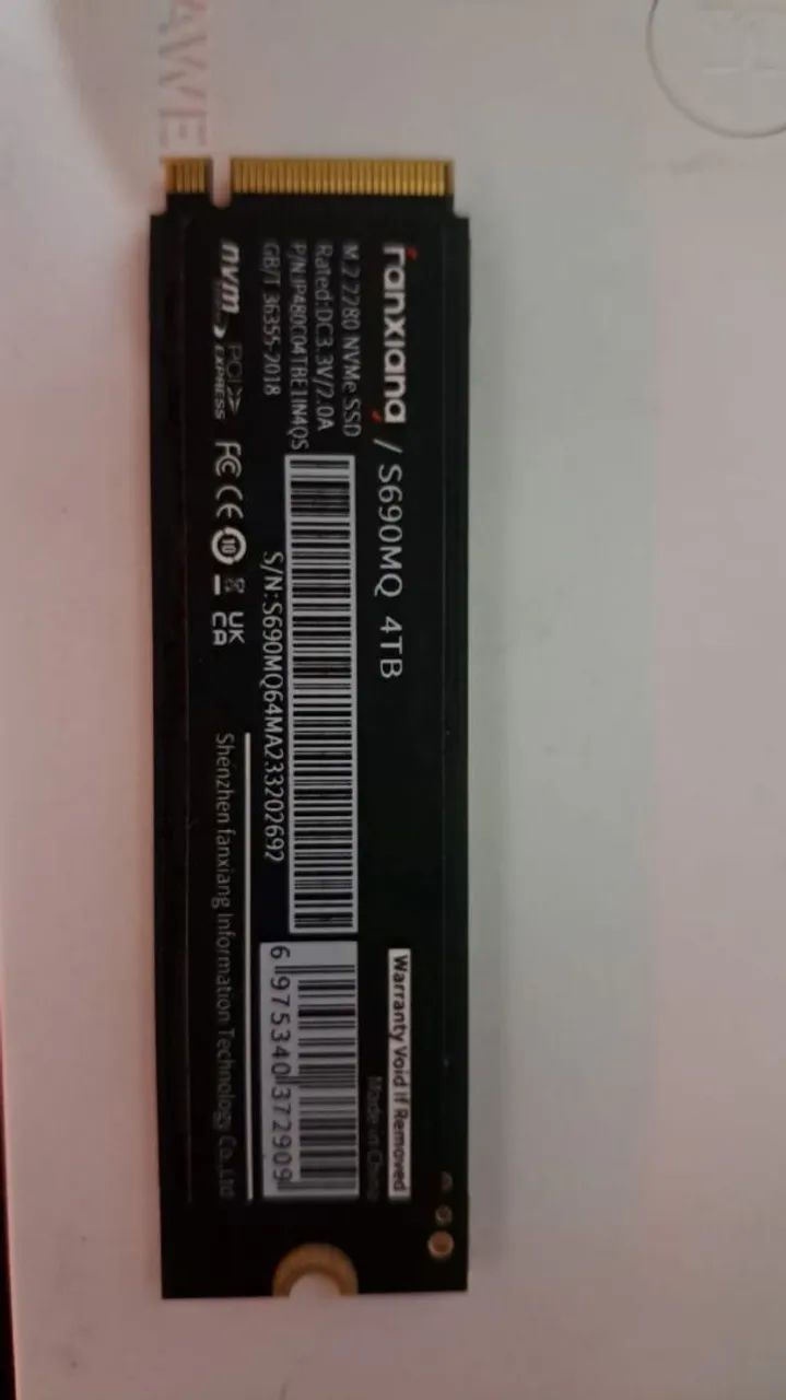 SSD NVME M2 4TB Fanxiang - Foto 2