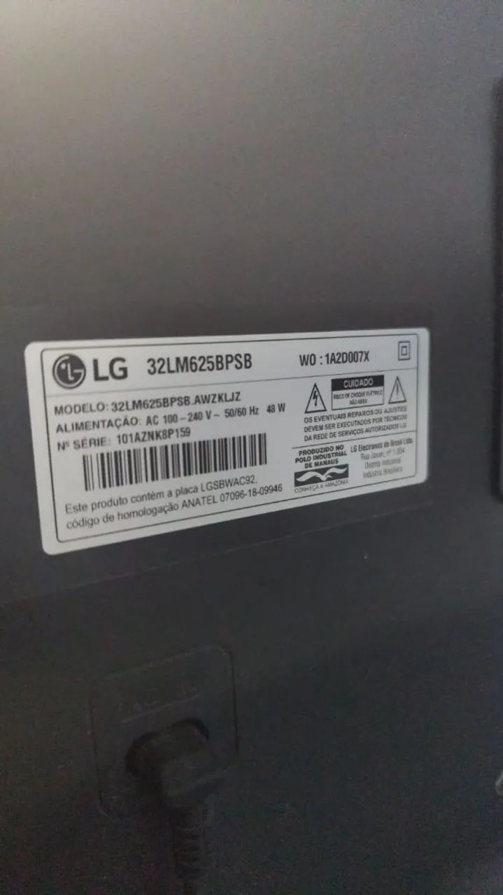 TV LG smart 32 polegadas - Foto 2