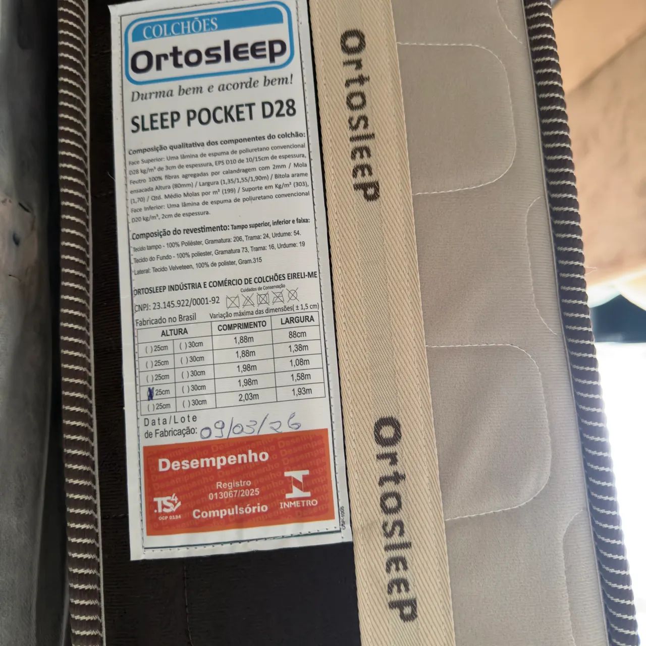 Cama box Queen completa