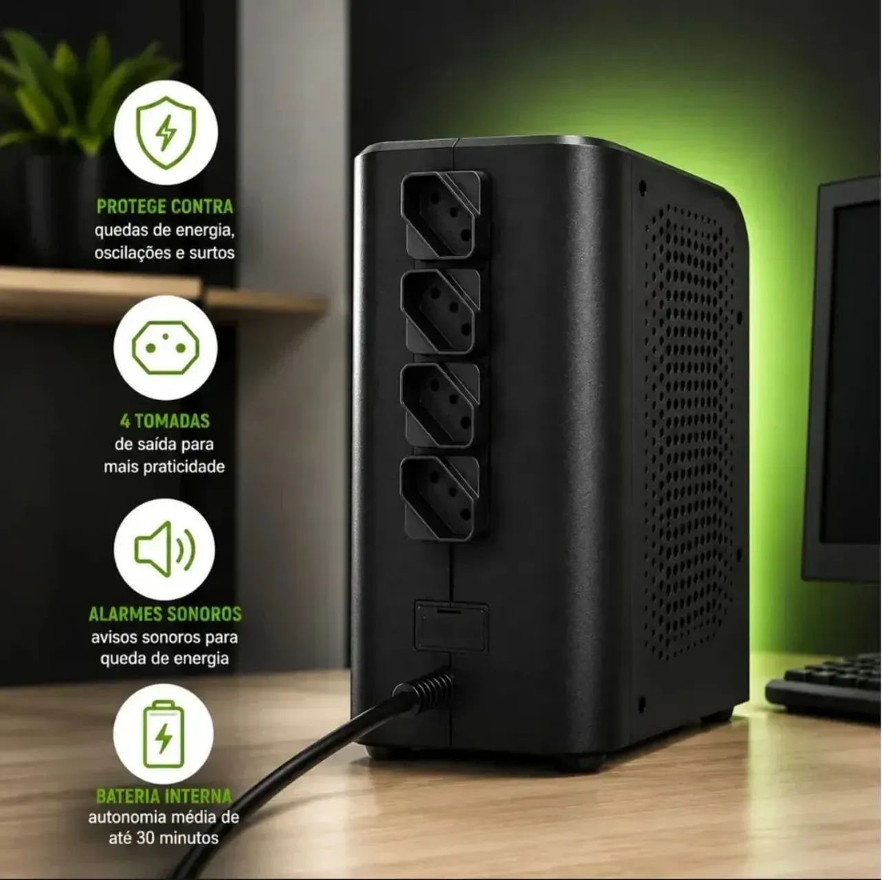 Nobreak para Computador e impressora - Foto 5