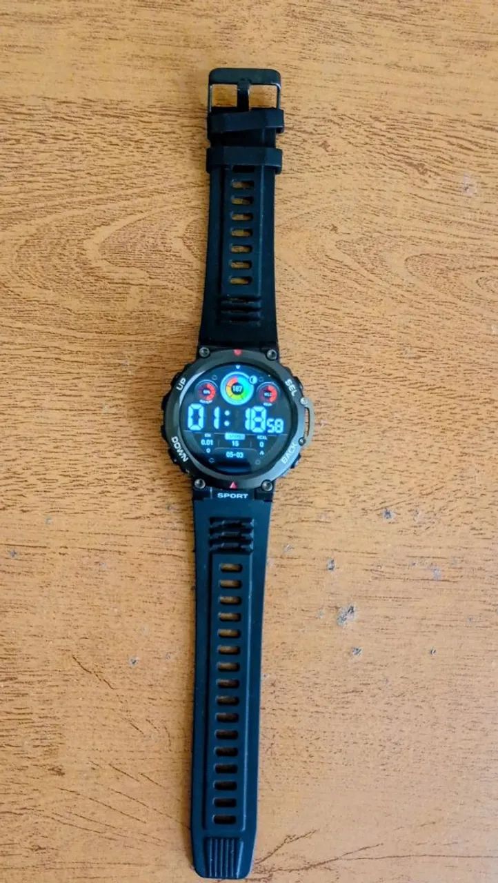LEMFO LF33 Relógio Inteligente Masculino AMOLED Tela Cheia NFC Bluetooth - Foto 2