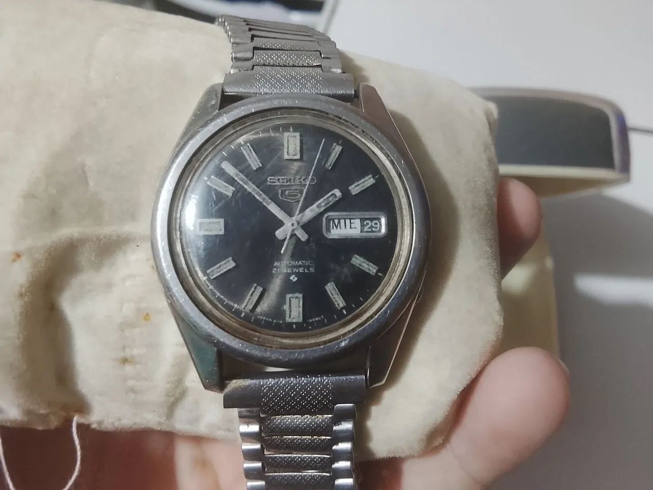 Relógio vintage Seiko 1970