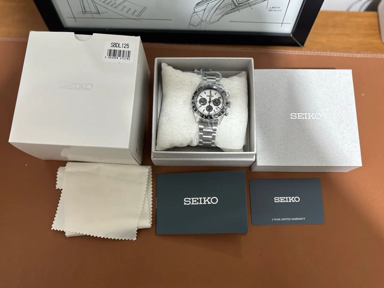 Seiko Prospex Speedtimer SBDL125 / SSC961 - Panda - ZERO - Foto 4