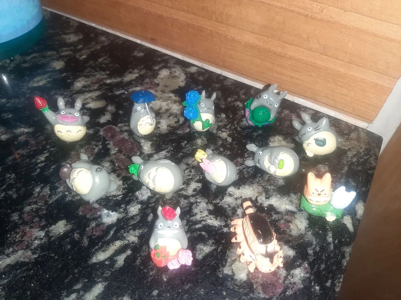 Coleção 12 miniatura totoro - Foto 3