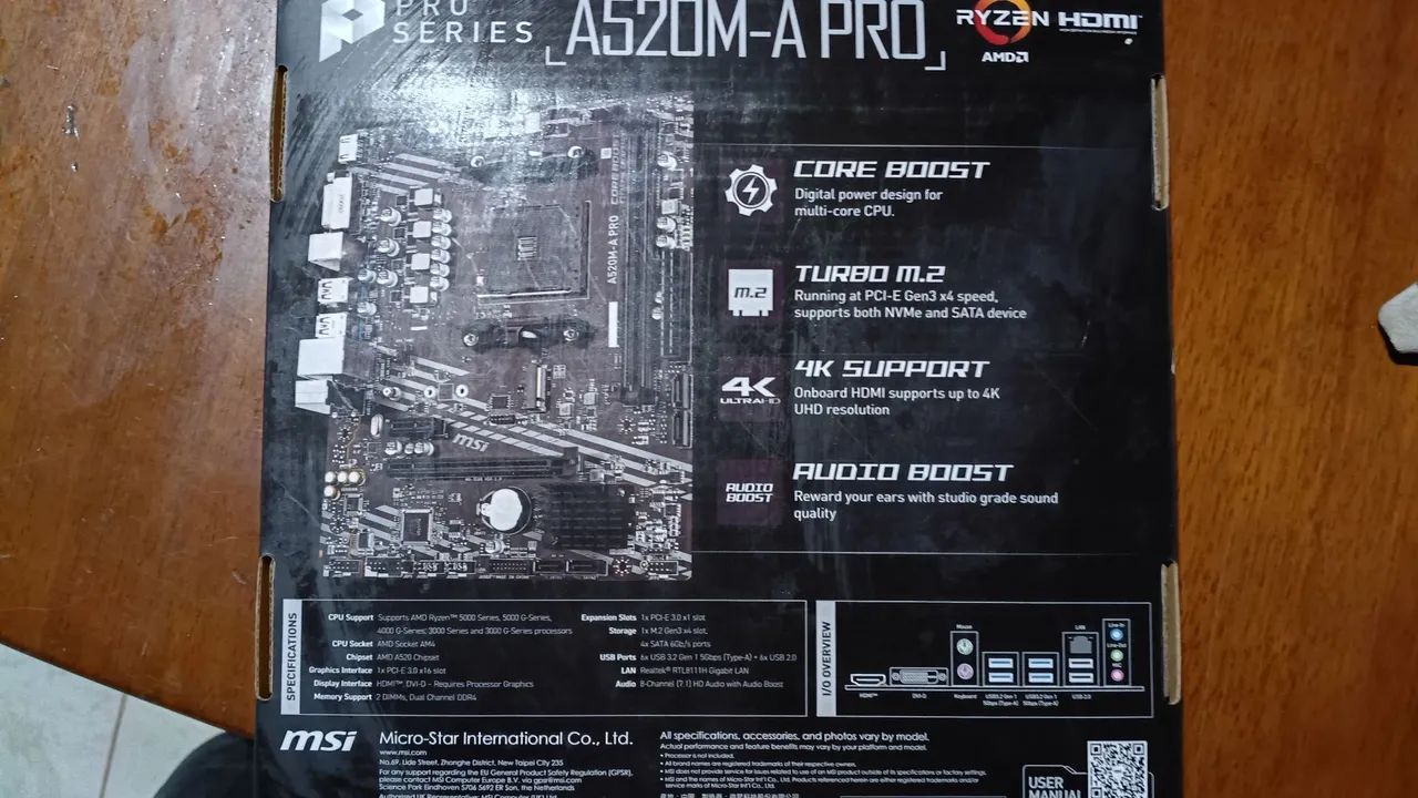 A520M a pro,em perfeito estado e nunca usado  - Foto 2