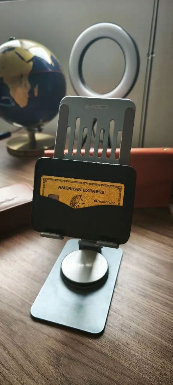 Porta cartão em couro - Foto 2