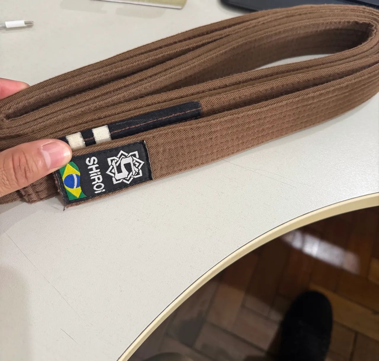 Faixa Marrom  Jiu Jitsu - Shiroi
