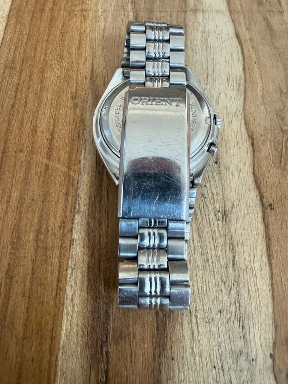Relógio Orient Tristar White Dial Ufo - 1970 - Foto 4