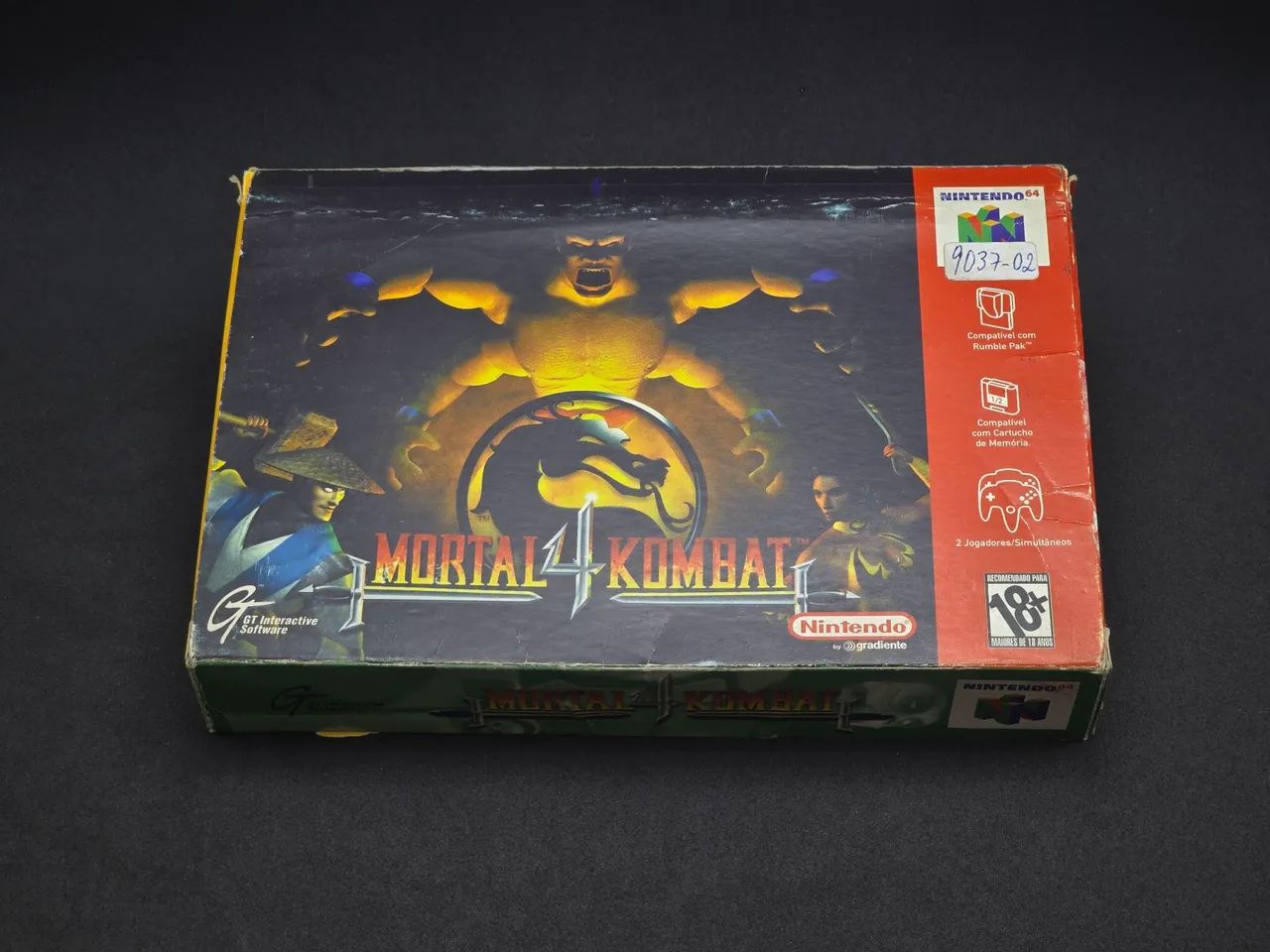 Mortal Kombat 4 Nintendo 64 GRADIENTE CIB ORIGINAL  - Foto 2