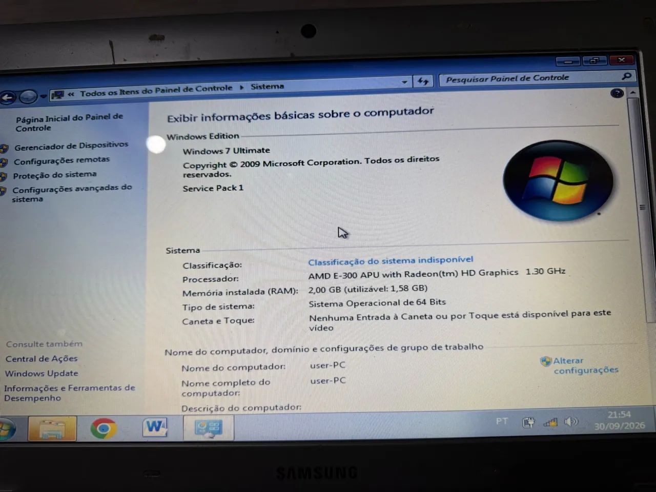 Notebook Samsung - Foto 3