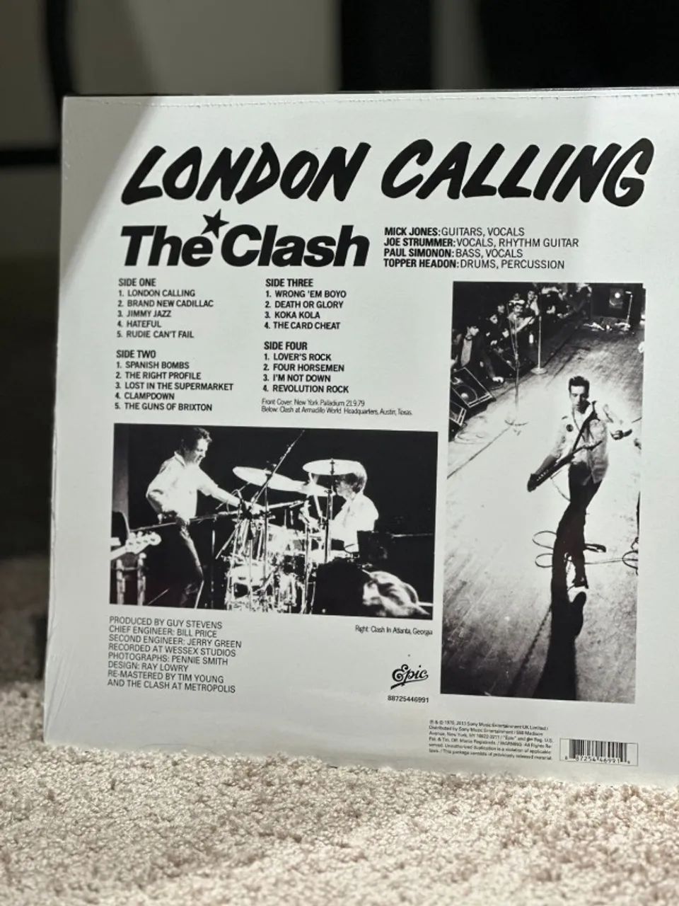 The Clash - London Calling Vinyl (importado/lacrado) - Foto 5