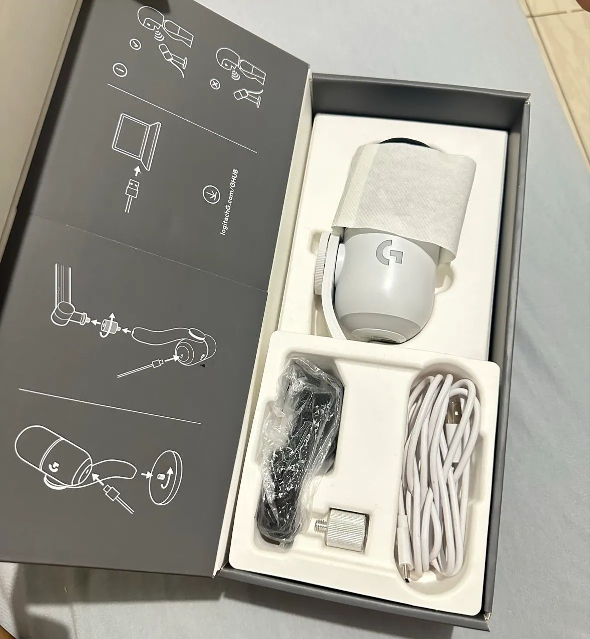 Microfone yeti GX logitech 