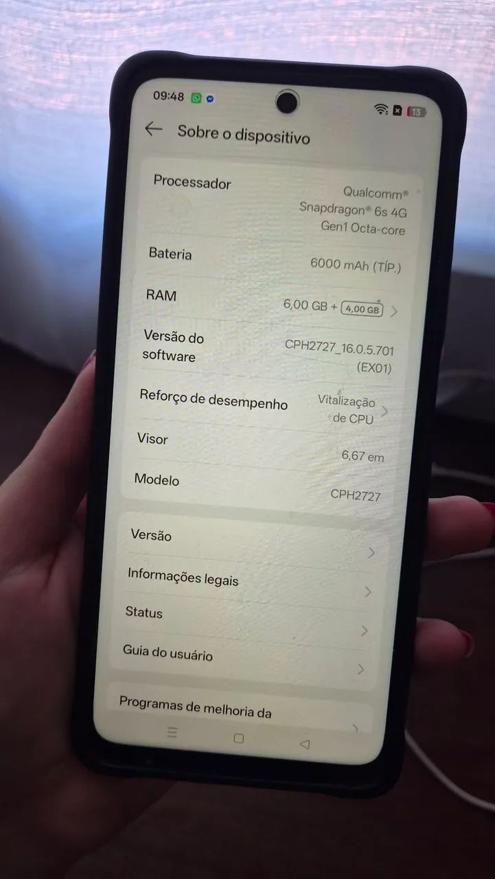 OPPO A5 256GB ROXO - Foto 4