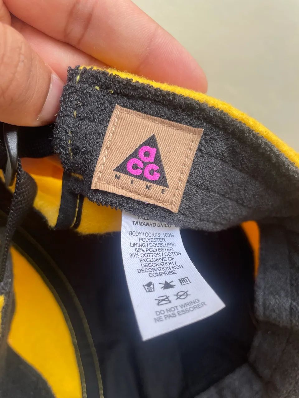 Boné ACG Camurça Amarelo - Foto 2