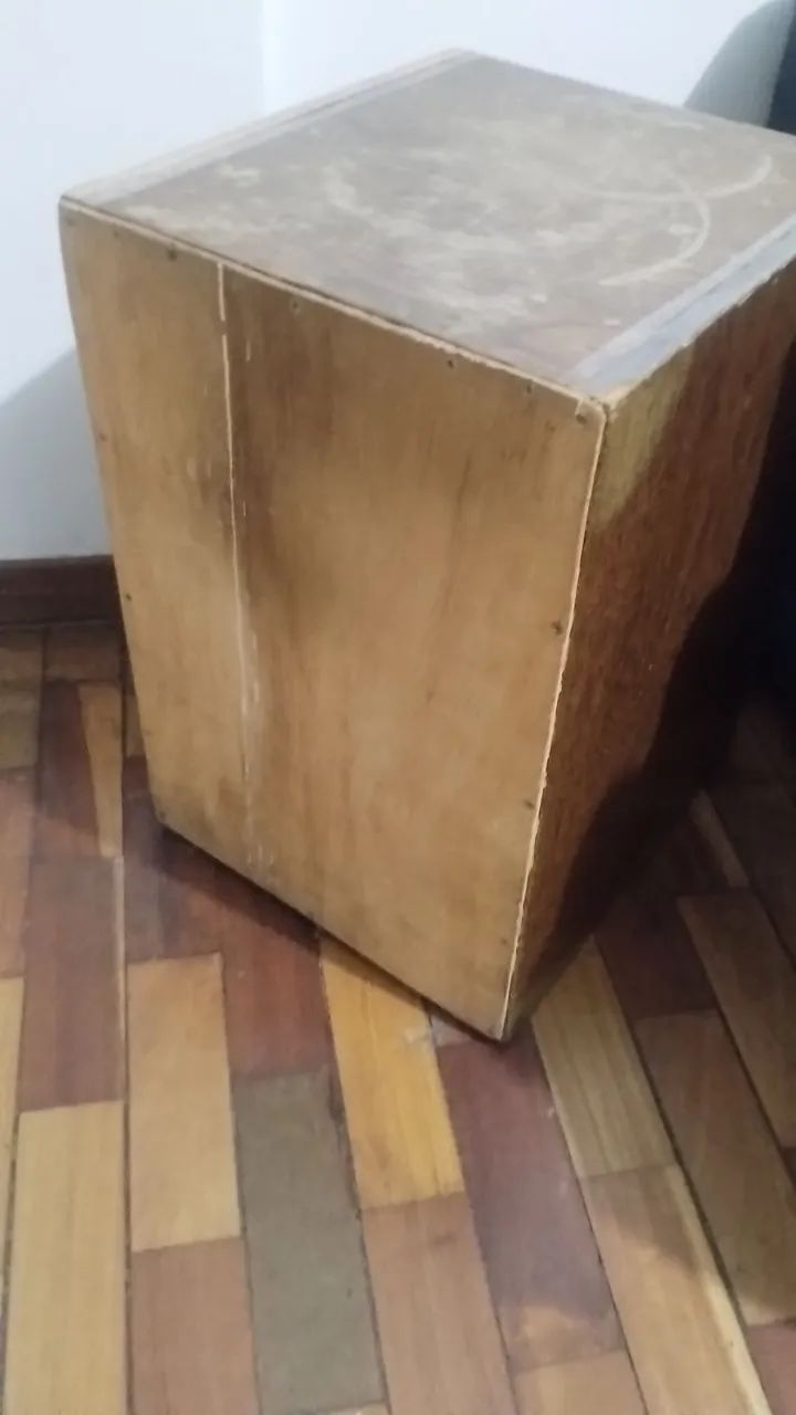 Cajon acústico madeira 