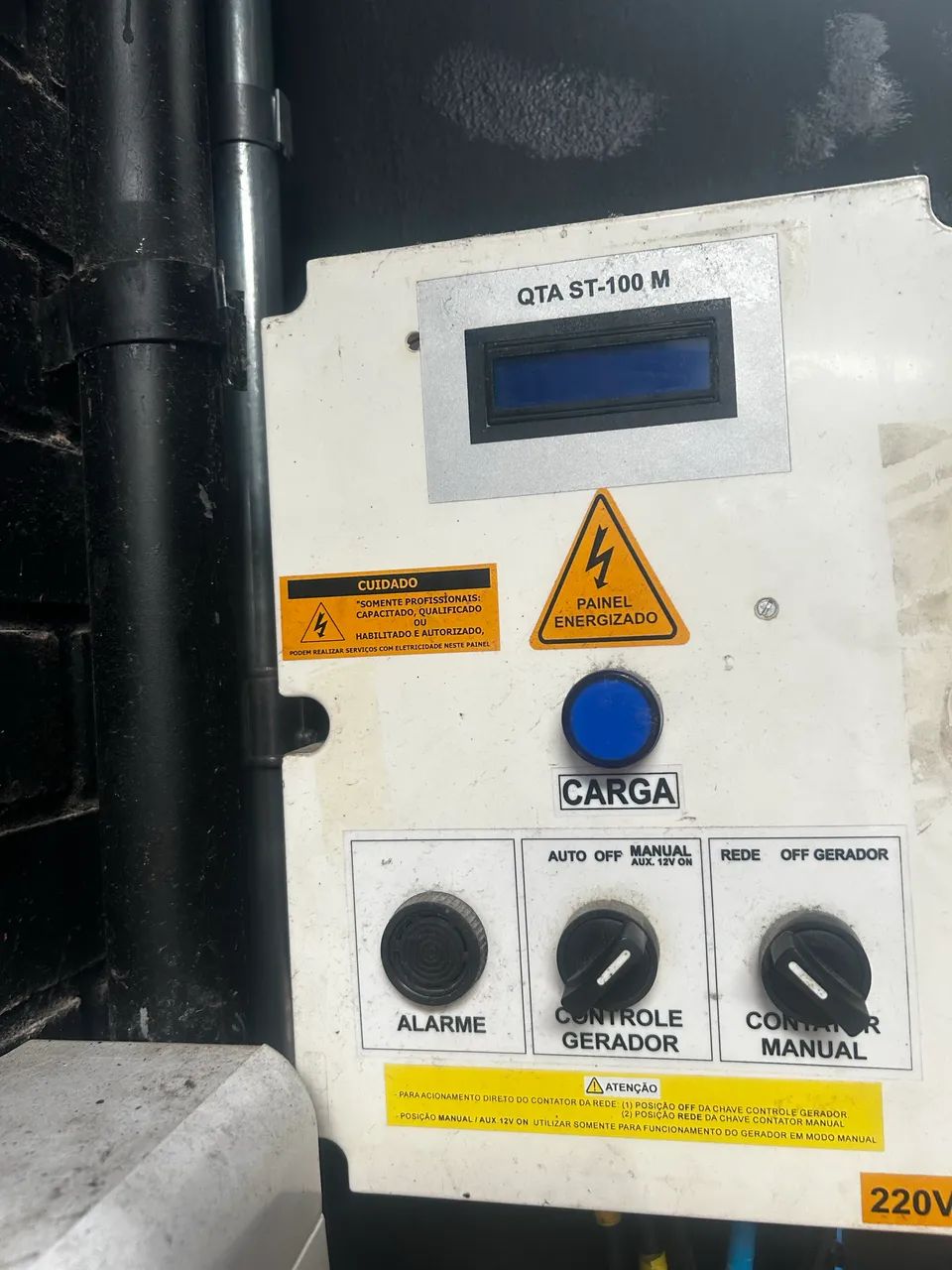Quadro de Transferência Automática (QTA) ST-100M 100A - Rede/Gerador - Foto 2