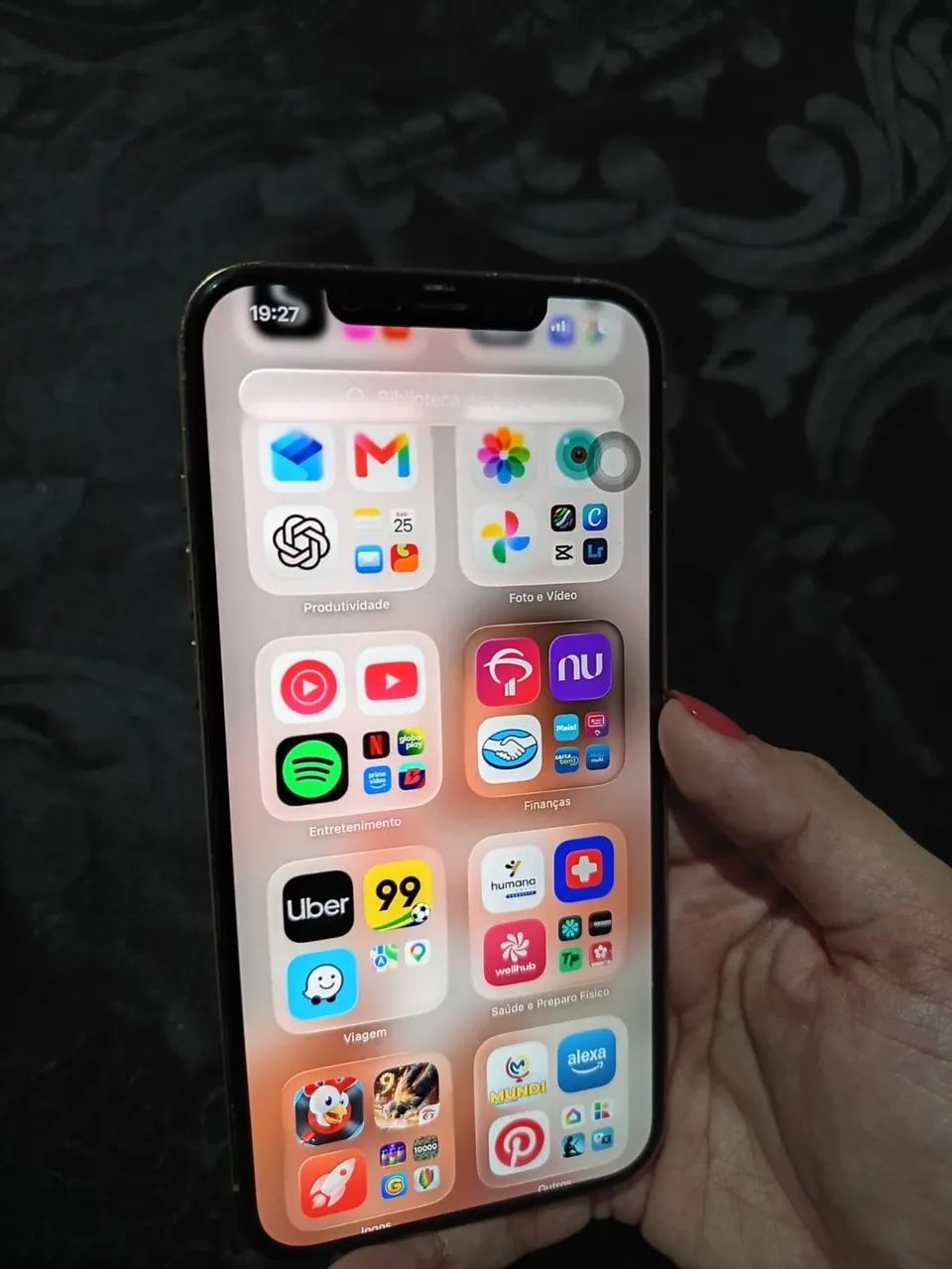 iPhone 12 Pro Max Gold - Seminovo - Foto 2