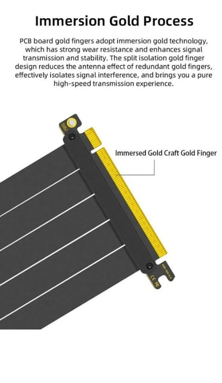 Kit Suporte GPU Universal + Cabo Pcie 4.0 - Foto 2