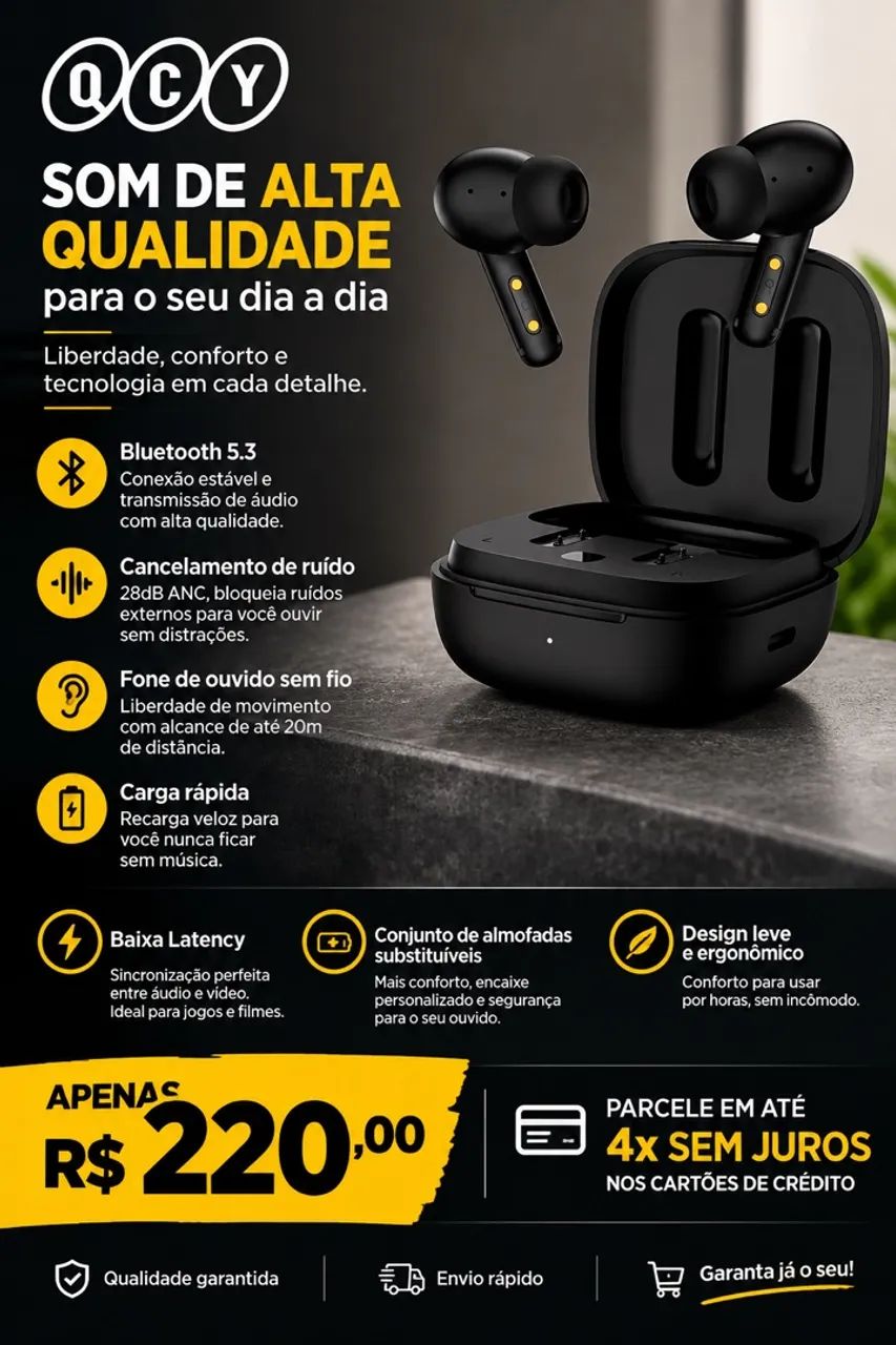 Fone QCY T13