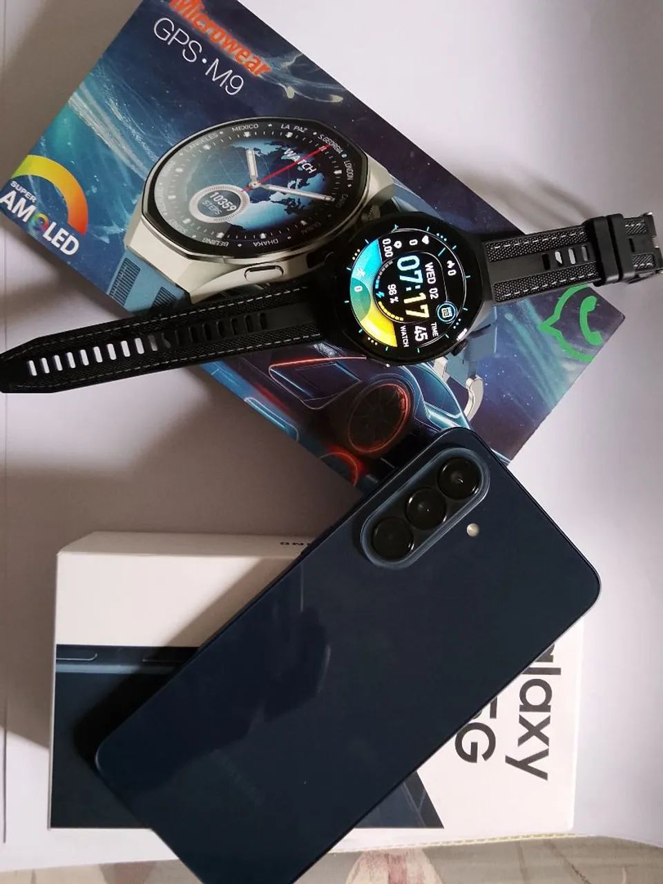 Vendo um A57 5g e um relógio digital  - Foto 5