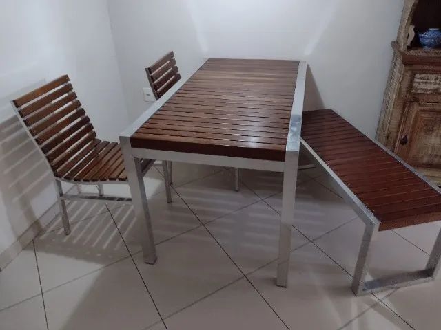 Mesa de jantar moderna excelente qualidade - Foto 2