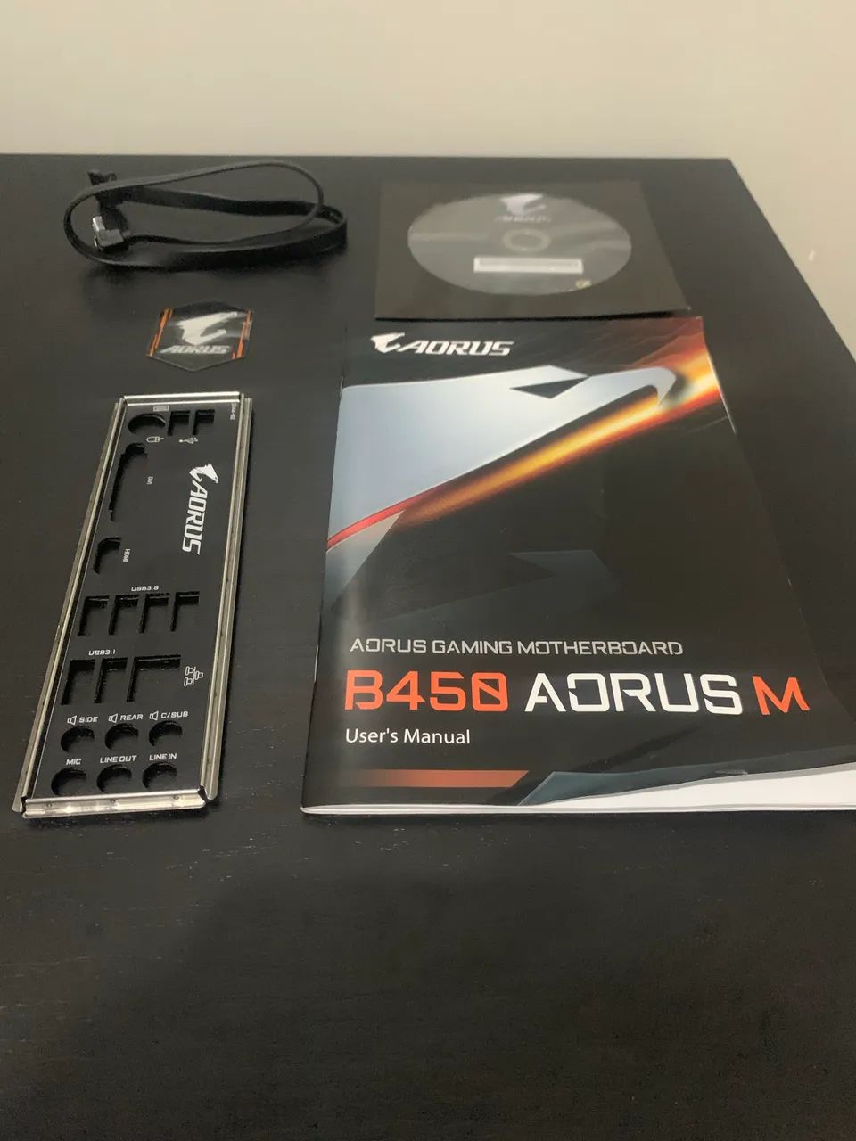 Kit Ryzen 5 5600X + Placa Mãe B450 Aorus M + 16GB DDR4 3600mhz