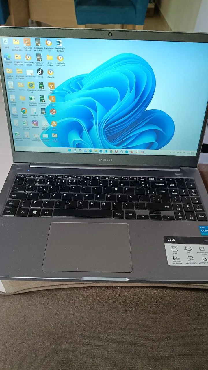 NOTEBOOK SAMSUNG BOOK INTEL CORE i3 - RÁPIDO E PRONTO PARA USO!   - Foto 4