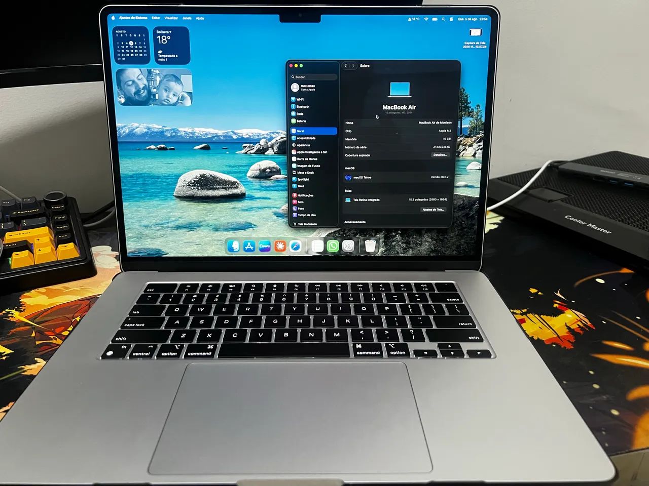 MACBOOK AIR 15? - M3 -16GB RAM x 500 SSD