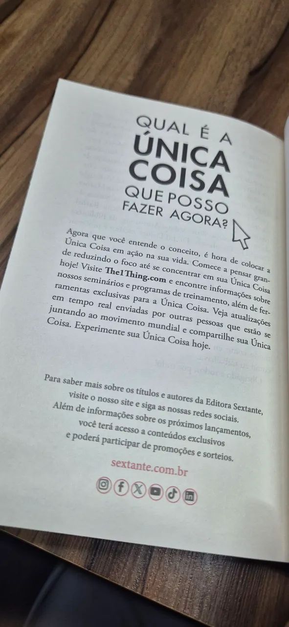 Livro A Única Coisa de Gary Keller é Jay Papasan - Foto 4