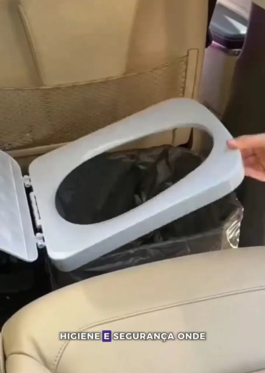 Vaso Sanitário Dobrável Portátil para acampar - NUNCA USADO  - Foto 2
