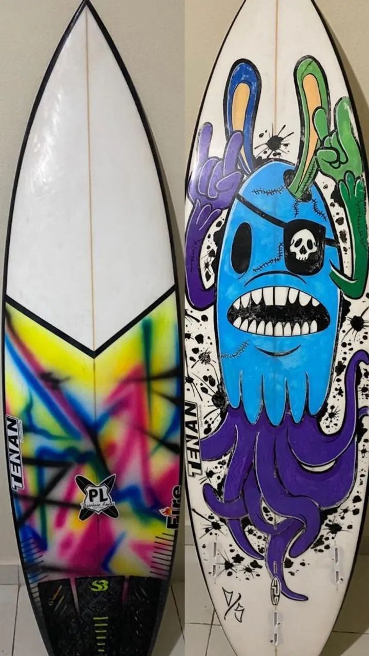 Prancha de Surf 5'11 Epox Tenan Model Fire - Foto 4
