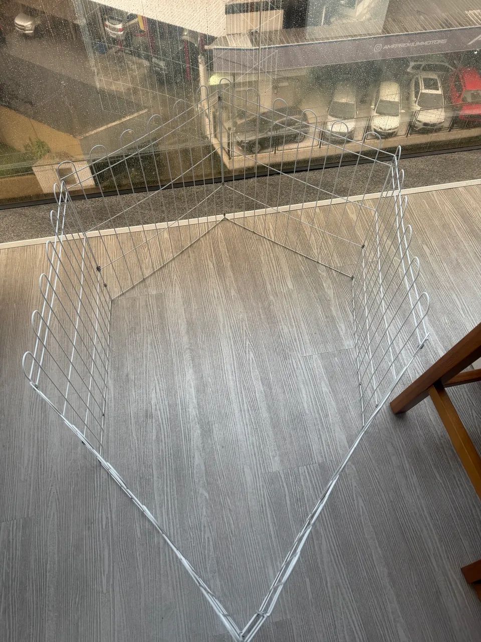 Cercadinho para PETs (modular, arame branco)
