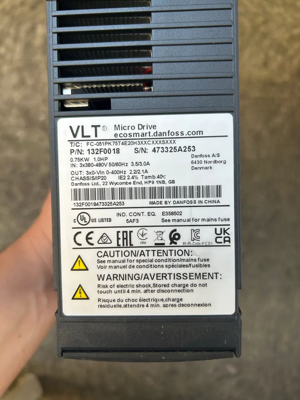 Inversor Danfoss VLT Micro Drive - Foto 3