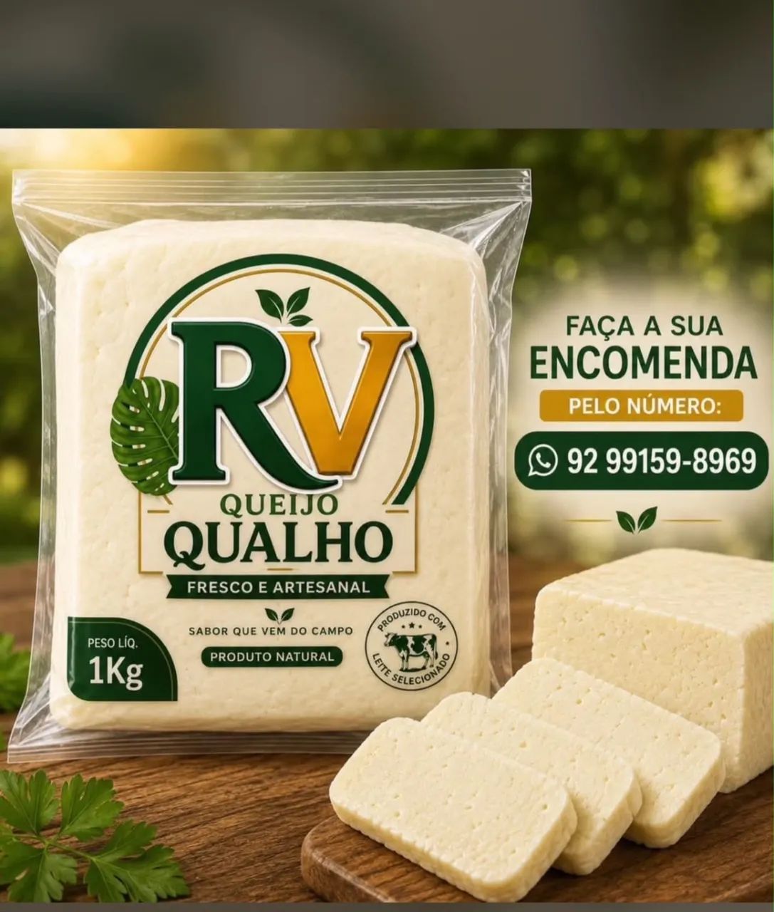 Vendo queijo 