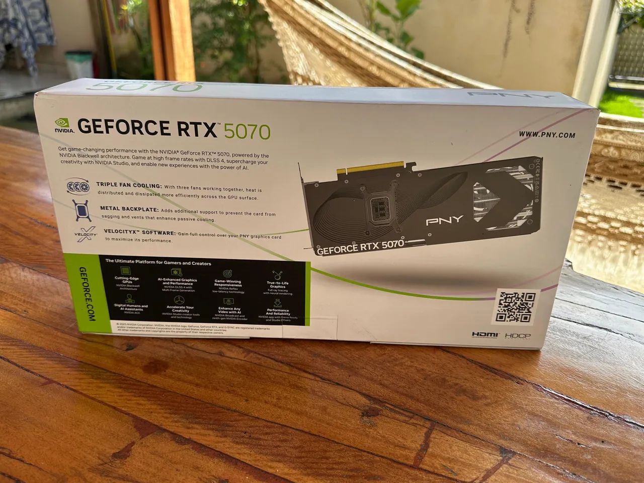 Placa de vídeo RTX 5070 PNY OC 12GB Triple Fan- Lacrada+NF - Foto 2