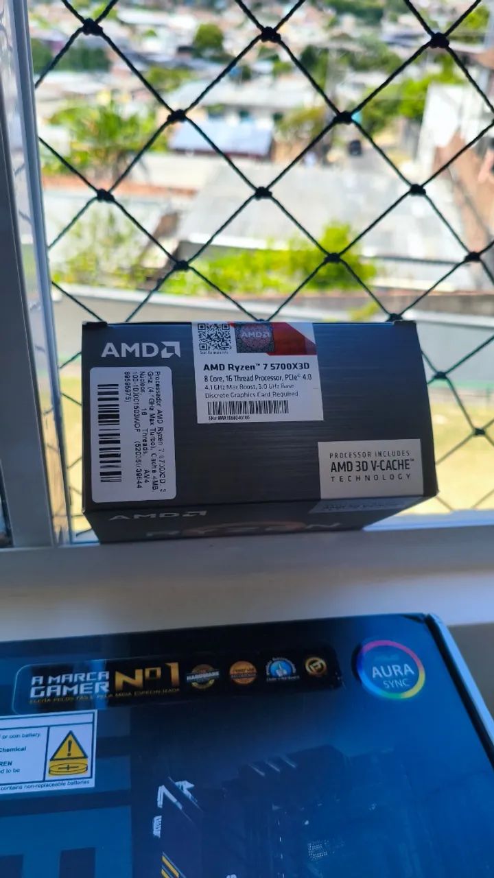 Processador AMD Ryzen 7 5700X3D - Lacrado - Foto 3