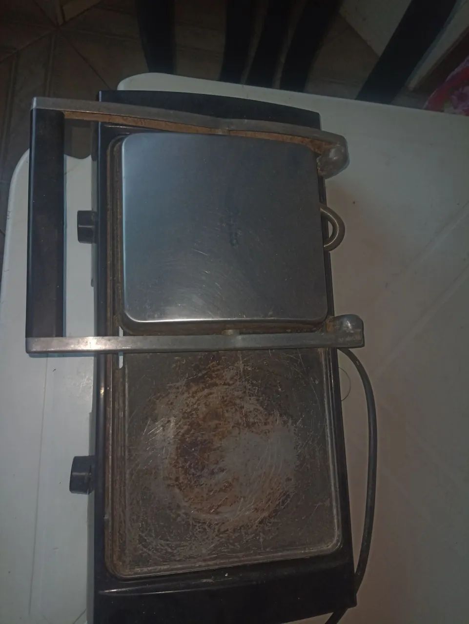 Sanduícheira e chapa 