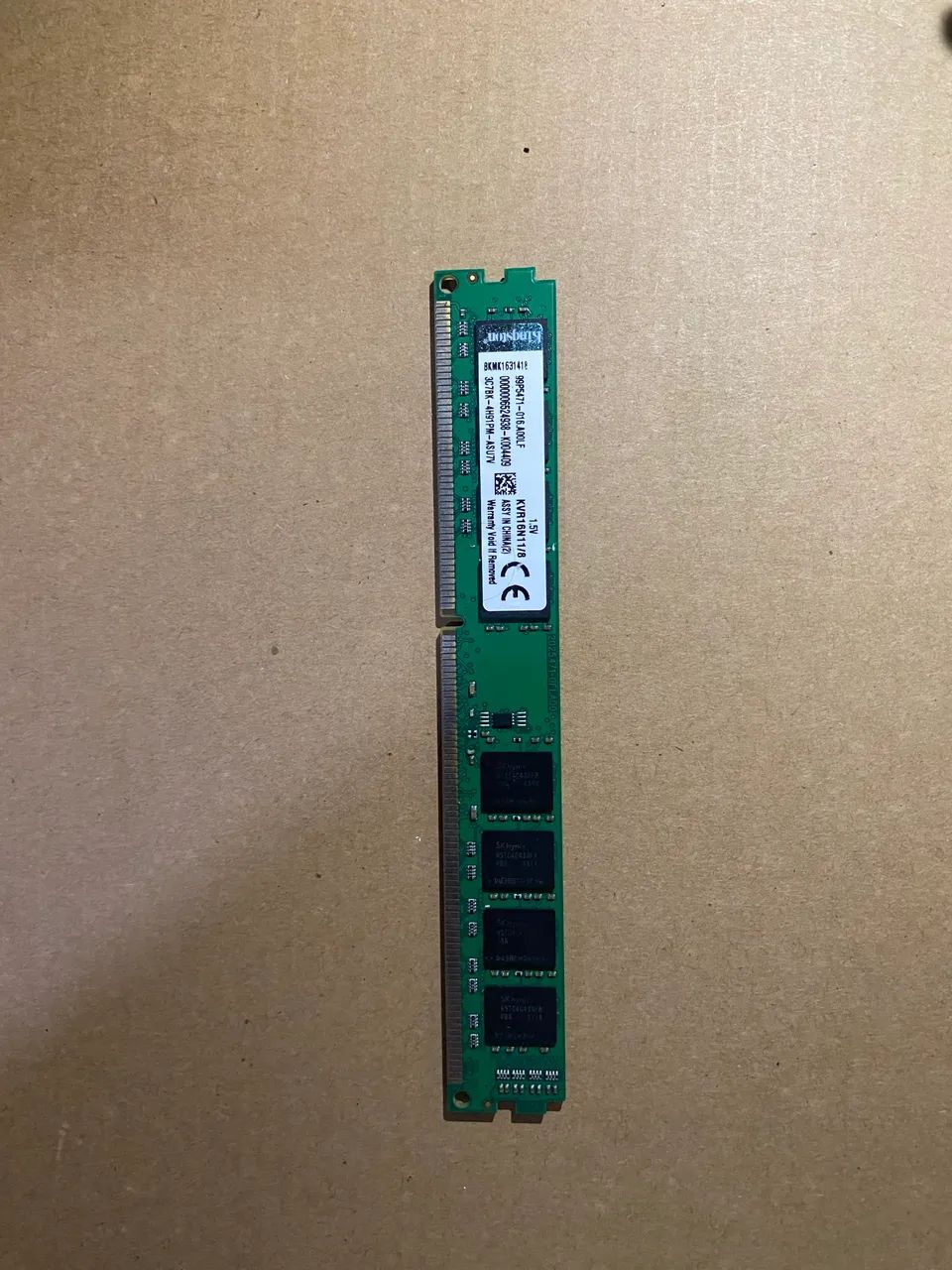 Memoria Kingstom ddr3 8Gb